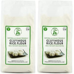 Veggy Duck - Farine de Riz Gluant 500g (Lot de 2 x 500g) | Idéal pour de nombreuses Recettes Asiatiques (Corso Italia, neuf)