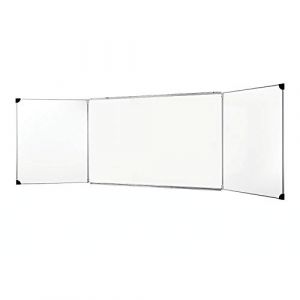 Tableau triptyque blanc magnétique 120x400cm (rentreediscount, neuf)