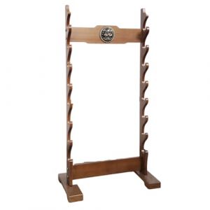 Serenitison Support D'&eacute;p&eacute;e d'arts Martiaux,Porte &eacute;p&eacute;e Multicouche sur Pied,Porte Katana,Support de Support d'&eacute;p&eacute;e Portable Affichage,Support De Katana &Agrave; Affichage Vertical,Support Katana sur Pied (Zhuhaiyan, neuf)