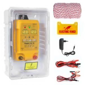 15 KM ClôTure éLectrique , ClôTure éLectrique Pour Animaux ClôTure éLectrique Pour Animaux ÉLevage D'Animaux ÉLectrique ContrôLeur Vache Moutons (Jaune) (yaofashangmao, neuf)