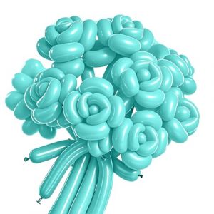 Ballons à Modeler, Hillylolly Ballon Magique, DIY Magiques Ballons en Latex, Multicolores Long Ballon Baudruche Allongés, a Sculpter Creative pour Anniversaires Party (Bleutiffany) (MINGSWL, neuf)
