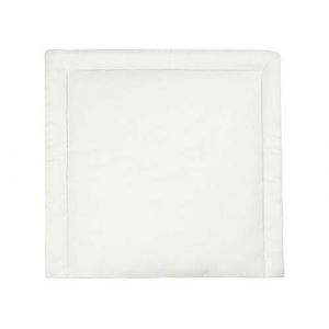 KraftKids D&S Vertriebs Matelas à langer en lin Vert/blanc 75 x 70 cm (KraftKids, neuf)