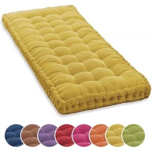 Coussin de Banc Exterieur intérieur 100x40/120x40/140x40/150x50/180x55cm Banc Assise Coussin 8-10cm Jardin Coussin D'assise Epais Coussin de Sol Canapé pour Maison Patio Balançoire(Color 8,80x40cm(31. (zhangyanwen0702, neuf)
