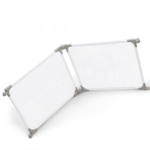 Parc bébé modulable en bois – parc bébé pliable et stable, parc enfant évolutif, parc modulable bébé ultra robuste – aire de jeu sécurisée pour bébé (BabybeFun, neuf)