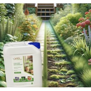 Vinaigre désherbage –Désherbant Naturel Puissant,Nettoyant et Détartrant Multi-Usages -Jardin,Maison, Extérieur -Utilisable en Agriculture Biologique(Fongicide/Bactéricide) –Fabriqué France(2 X 5L) (MGI_FRANCE, neuf)
