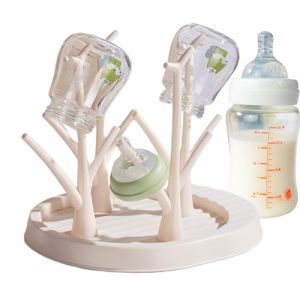 Dayysiuy Biberon Etendoir Egoutte-biberons Arbre SéChoir Biberons BéBé Égouttoir À Biberon Bac Égouttoir Amovible pour Les Bouteilles,Tétines,Tasses,Pièces De Pompe Et Accessoires (dayunm, neuf)