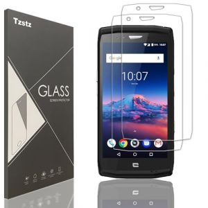 Tzstz 2 Pi&egrave;ces Verre Tremp&eacute; D'&eacute;cran Protecteur pour Crosscall Trekker X4 Duret&eacute; 9H Anti Rayures HD Film de Protection D'&eacute;cran (Yong Chunjie, neuf)