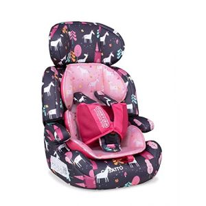 Cosatto Zoomi Car Seat - Group 1 2 3, 9-36 kg, 9 Months-12 years, Forward Facing, Unicorn Land (Cosatto Ltd, neuf)