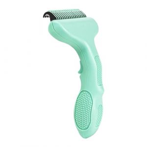 Pruojhw Brosse Anti-Peluche pour Chiens,Auto-nettoyant et Toilettage Doux,Brosse Chat Poils Longs et Anti-Peluche Chien - Pour Toutes Les Races, Bains, D&eacute;m&ecirc;lage, Chiots, Chatons, Maison, Appartement, (xuaesiy, neuf)