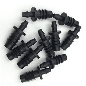 Barb Goutte &Agrave; Goutte Extr&eacute;mit&eacute; du Tuyau Bouchon De Fermeture 4 Mm 8 Mm Diam&egrave;tre Int&eacute;rieur Tuyau Connecteur pour L'irrigation Agricole Jardin Systemconnector (luok, neuf)