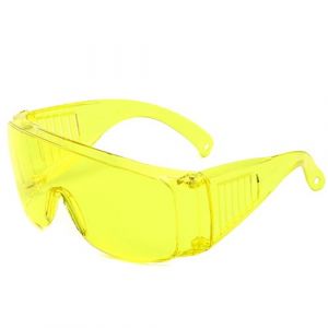 SEIWEI Lunettes de s&eacute;curit&eacute; anti-rayures, lunettes de protection avec verres superpos&eacute;s, lunettes de protection claires et teint&eacute;es, accessoires de protection des yeux enveloppants pour le travail (Daily Choices, neuf)
