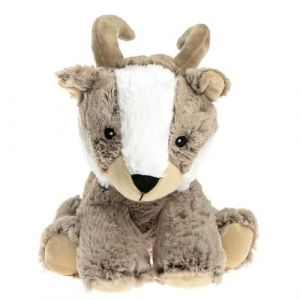 Pelucho - Peluche Bouillotte Chamois - Made in France - Lavande et blé - Chaleur - Bien être - Douceur - Bouillotte sèche - Bouillotte Bébé - bouillotte micro-onde (PELUCHO BOUILLOTTE, neuf)