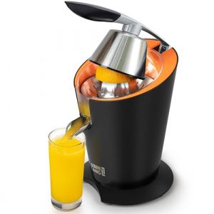 LEBENLANG Presse agrume electrique 600W - Cône en acier inoxydable & sans BPA inclus I Presse-agrumes électriques I Juicer orange machine Presseur agrumes electriques Jus de fruit d'orange automatique (LEHARO, neuf)