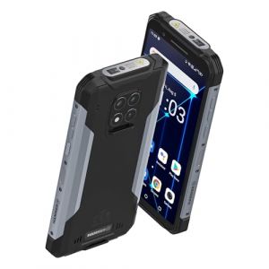 Hammer Construction 6" IPS Smartphone r&eacute;sistant, IP69 Etanche Antichoc, Android 12 T&eacute;l&eacute;phone Portable d'ext&eacute;rieur, NFC, Batterie 6000 mAh, 128 GB/6 GB, Double SIM, GPS - Orange (Numero Un0, neuf)