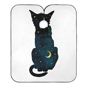 Tablier De Coiffure Étoile De Chat, Cape De Coiffure Professionnel Tablier De Barbier Unisexe Tablier Pour Salon De Coiffure Adultes Enfants (bozhoushixiangbenshangmaoyouxiangongsi, neuf)