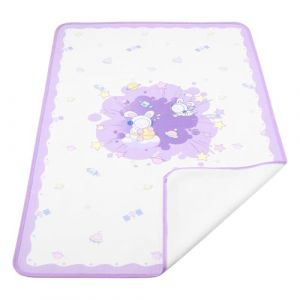 Landofgenie Matelas &agrave; langer imperm&eacute;able, surdimensionn&eacute;, 80 x 120 cm, lavable, r&eacute;utilisable, Changing Mat &ndash; Lapin (landofgenie, neuf)