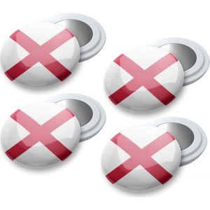 VERY IMPORTANT RUNNER - Lot de 4 aimants de sport avec sac imperm&eacute;able - Aimants de maintien dorsales pour course &agrave; pied et triathlon 18 mm - Maintien s&ucirc;r sans trous dans les v&ecirc;tements - Drapeau (VERY IMPORTANT RUNNER, neuf)