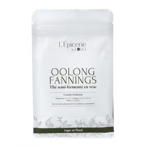 Oolong Fannings, th&eacute; Semi-Ferment&eacute; en Vrac | Qualit&eacute; Premium | Notes fruit&eacute;es et mielleuses | Th&eacute; L&eacute;ger & Floral | 100g (LOKAL : Epicerie fine en ligne, neuf)