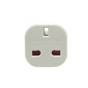 NIDONE Adaptateur de Voyage, Adaptateur de Prise UK &agrave; EU, Adaptateur de Prise &eacute;lectrique 3 Broches &agrave; 2 Broches, convertisseur UK &agrave; Euro pour l'Espagne, France, l'Italie, Le Portugal, l'Allemagne, Les (Yayuefindei, neuf)