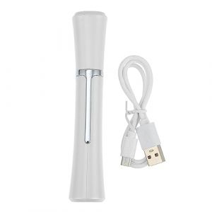 WRITWAA 1 Ensemble Appareil de beauté des yeux vibrants masseur electrique appareil de massage des yeux anti-âge instrument de soins oculaires masseur oculaire électrique abdos blanche (Saieli, neuf)