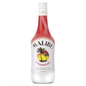 Malibu Strawberry Liqueur 18% Vol. 0,7l (delicando, neuf)