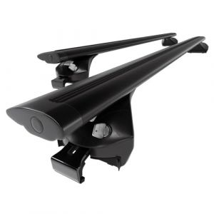 Mossa Barres de Toit en Aluminium adapt&eacute; pour Peugeot 3008 SUV (2017-2024) - Porte-Bagages de Voiture Noir - Rails int&eacute;gr&eacute;s 2 (eMOSSA, neuf)