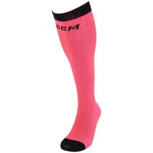 CCM Socklinerk Chaussettes de hockey Senior Taille 37-46, Rose, taille unique (TRADEFOR, neuf)