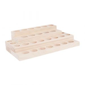 Beaupretty Étagère de Rangement Bois à Couches pour Huiles Essentielles Organisateur de Bureau et Support Affichage Solide pour et Présenter Vos Huiles Essentielles (kiLIHK, neuf)