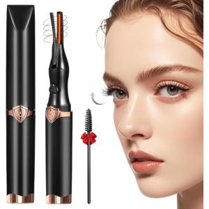 Recourbe Cils Chauffant, Eyelash Curler Rechargeable Recourbe-Cils Portable Électrique Avec 3 Modes de Température Chauffant Rapide 10 Secondes Recourbe Cil Professionnel pour Tous Les Cils (SY EUR, neuf)