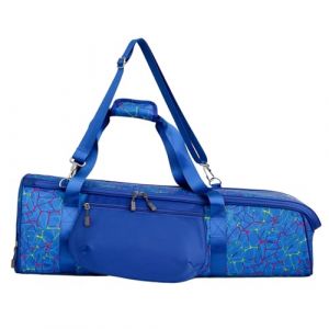 TIEZHICHESHI Sac de yoga multifonction en tissu Oxford à motif géométrique - Bleu (HuHeHaoTeShiDanXunYunShangMaoYouXianZeRenGongSi, neuf)