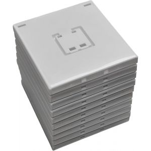 Link-e : 10 X Boitier de Remplacement Blanc Compatible avec Jeu sur Console Nintendo 3DS (em-store, neuf)