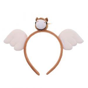 Gatuida Bandeau Cheval Ail&eacute; Marron Nouvel An Chinois &ndash; Accessoire Cheveux Festif en Polyester et Plastique, Couvre-chef Th&egrave;me Cheval pour F&ecirc;tes, Anniversaires et R&eacute;unions Familiales (Queenie ruy, neuf)