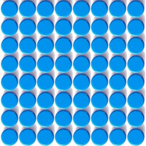ZDZBLX 80PCS Aimant Frigo, Aimant Puissant, Aimants Tableau Magnétique, Magnet Frigo Aimant Plat Aimant Tableau Blanc, Mini Aimant Petit Rond Magnets, pour Tableau Magnetique, L'école, Bureau (Bleue) (Shenzhen Baolixin Trading Co.,  Ltd, neuf)