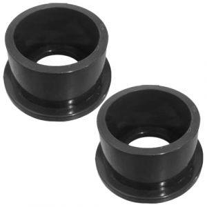 DIFLAX 2 Pièces Manchon PVC 50mm, Pièce de Remplacement PVC-U, Raccord Collé pour Robinet à Bille, Raccord pour Clapet de Retour, Bride PVC 50mm, Raccord Piscine 50mm, Pour Tuyauterie PVC, Durable (SVF TUNDER PRICE, neuf)