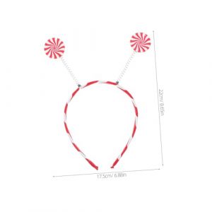 BESPORTBLE 2pi&egrave;ces Serre-t&ecirc;te Sucette pour Gar&ccedil;on Fille Lot de Accessoires de D&eacute;guisement Candyland pour F&ecirc;tes Bandeau Souple de No&euml;l et Bals de Fin Ann&eacute;e (Giovanna Baillie, neuf)