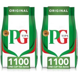 PG Tips Original, Th&eacute; Noir, Sachets de Th&eacute; Individuels, Go&ucirc;t Cors&eacute; et Rafra&icirc;chissant, Vitalit&eacute;, x2 1100 Sachets, 2200 Sachets individuels (PENNGUIN-FR-CAMON, neuf)