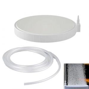 Aquarium Pierre a Air, Diffuseur d'air pour Aquariophilie, Pierre &agrave; air d'aquarium, Bulleur Aquarium pour Aquarium,Fournit Oxyg&egrave;ne Dissous Ultra-Elev&eacute;,Nano Bubble Air Stone con Aquarium Airline Tuyau (RONGhouse, neuf)