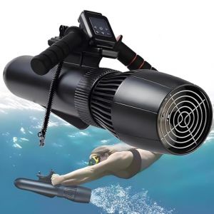Scooter Sous-Marin électrique 500W, Autonomie De 50 Min, Nage, Propulseur, 10 Km/H, Accessoires Pour Paddle, Moteur Sup Pour Planche De Surf électrique, Vitesse Réglable,16000mAh (YONGQINGSHOP, neuf)