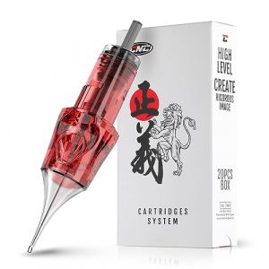 CNC Tattoo Cartridges Needles EPermanent Make Up SMP 0.25MM Round Liner 3RL Tattoo Needles 20pcs f&uuml;r Tattoo Maschine - Sterilised Disposable Cartridges Needles EN04X-20-0803RL-SMP (CNC TATTOO, neuf)