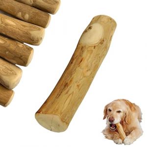 FAVPET Bâton à Mâcher pour Chien et Chiots en Bois de Café, Jouets à Mâcher pour Chiens, Bois de Cafeier Chien, Soin Dentaire, Mastication Chien Naturel, Jouet pour Chien Indestructible S (1 pièce) (Lucky Oak store, neuf)