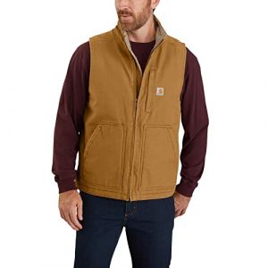 Carhartt Veste sans manches pour homme, Beige/Marron, Taille M (Eliware, neuf)
