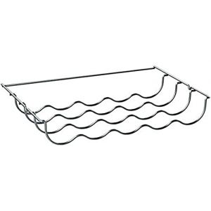 &Eacute;tag&egrave;re chrom&eacute;e porte bouteilles (45,8 x 29,1 x 6,9 cm) pour r&eacute;frig&eacute;rateur Bosch, Siemens, Neff, Balay - 11010062 (Groupe Dragon, neuf)