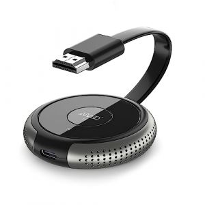 Transmetteur HDMI sans Fil, MpioLife 5G Transmetteur d'affichage HDMI sans Fil Ultra HD Video Audio Streaming Cast Depuis Un Ordinateur Portable/PC/Appareil Photo vers HDTV/Projecteur/Moniteur (ZHAOCHUANG, neuf)