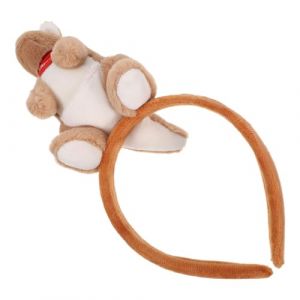 BESPORTBLE Bandeau Peluche Kangourou Confortable Accessoire Animal Peluche Coiffe Kangourou pour Garçon Fille Fête Photo Zoo Cosplay (Giovanna Baillie, neuf)
