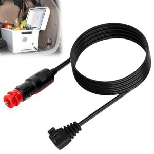 Câble 12 V 3,5 m pour glacière, bloc d'alimentation de voiture 12 V-24 V pour glacière Dometic, rallonge allume-cigare, câble de glacière, câble d'extension pour réfrigérateur de voiture, compresseur (CEANNA, neuf)