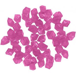MacroHu 100pcs Pierres Fluorescentes Pierre Lumineuse Pierre Décorative pour Jardin Galet Lumineux Cailloux Aquarium Résine Cailloux Lumineux Galets Jardin Exterieur Cailloux Decoratif -Violet Foncé (HuDD, neuf)