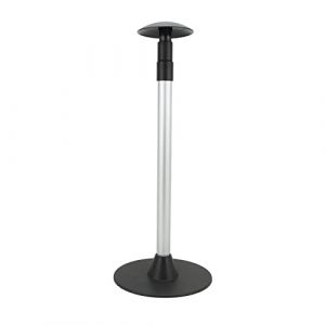 Leapiture Poteau de Support de Couverture de Bateau, Poteau de Support &agrave; 3 Sections Canne de Support de Couverture de Bateau 22.5in-54in R&eacute;glable en Aluminium ABS pour Yachts P&ecirc;che Voilier (Yoakie, neuf)