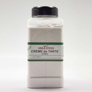 Cr&egrave;me de tartre (bitartrate de potassium) en distributeur de 900 grammes (MesZ&eacute;pices, neuf)