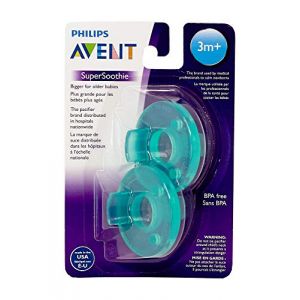 AVENT Soothie Lot de 2 tétines – À partir de 3 mois – Vert (Gorgeous Result, neuf)