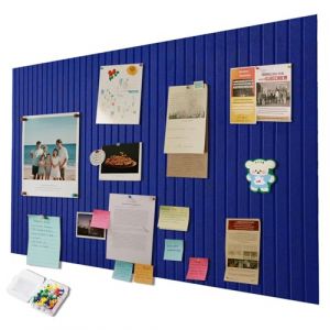 Tableau personnalis&eacute; grande planche en li&egrave;ge 40 x 60 cm, mur de li&egrave;ge d&eacute;coratif en feutre autocollant, tableau photo pliable pour vision board pour murs &agrave; l'&eacute;cole, &agrave; la maison (EUBSWA-FR, neuf)